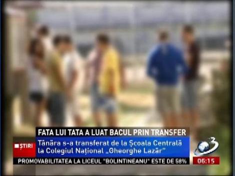 Șeful Inspectoratului Școlar București și-a transferat fiica la un alt liceu, înainte de Bac