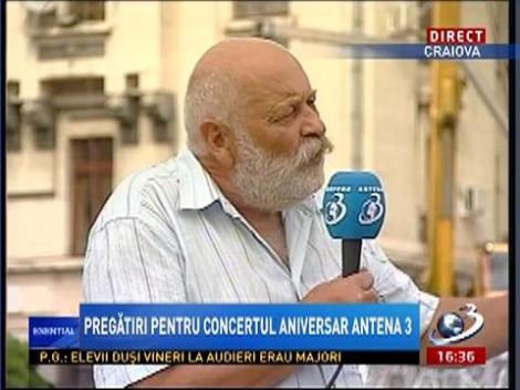 Actorul Ion Colan: La Mulţi Ani Antenei 3!