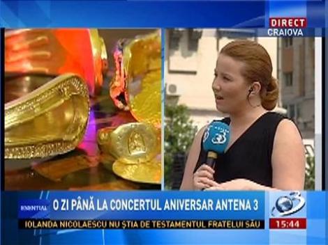 Doar o zi până la concertul aniversar Antena 3