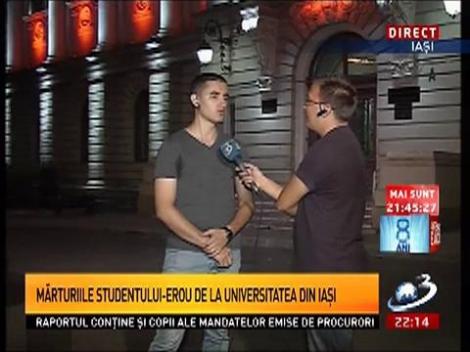Mărturiile studentului-erou de la Universitatea din Iaşi