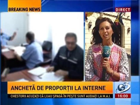 Anchetă de proporţii la Ministerul de Interne
