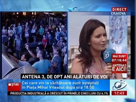 Sărbătoarea Antena 3, aproape de start