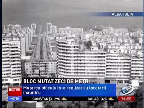 Bloc mutat zeci de metri. Minune inginerească în România