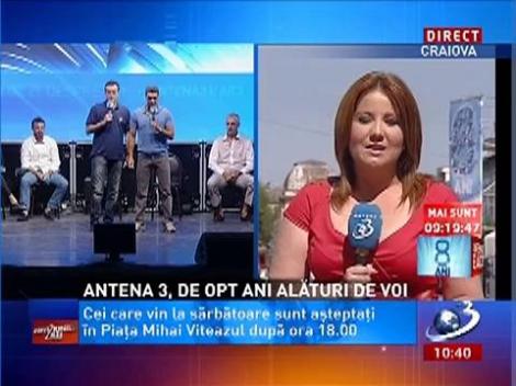 Doar câteva ore până la concertul Antena 3