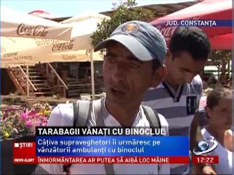 Vânzători ambulanţi vânaţi de la înălţime