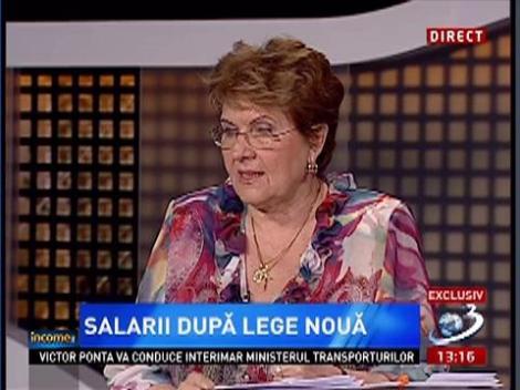 Mariana Câmpeanu, despre noua lege a salarizării