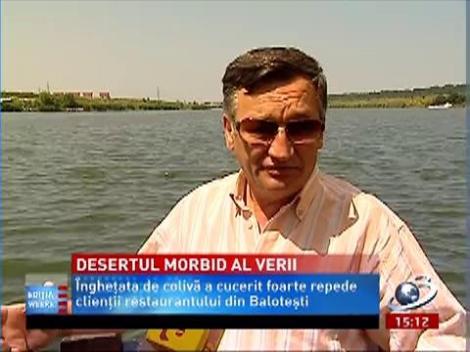 Desertul morbid al verii! Un patron de restaurant a lansat îngheţata de colivă