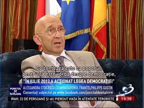 Interviu cu ambasadorul Franţei la Bucureşti