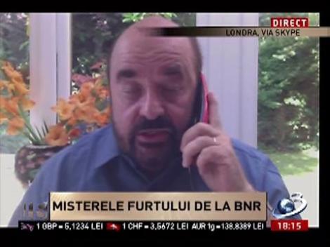 Alexandru Galis, despre jaful din 1959