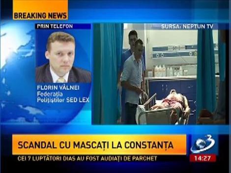 Scandal cu luptători DIAS la Constanţa! Mascaţii ar fi bătut 5 tineri