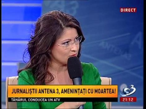 Sinteza Zilei: Oana Stancu, despre atacul la adresa jurnaliştilor Antenei 3