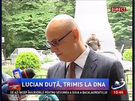 Lucian Duţă, despre trimiterea la DNA:  Este aberant