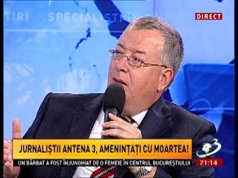 Bogdan Chirieac: Este o ameninţare cu subiect, predicat, cu direcţie!
