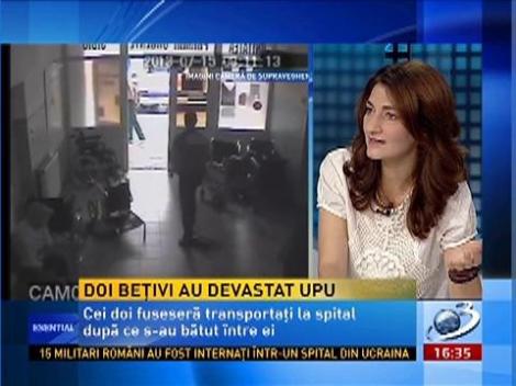 Doi beţivi au devastat o unitate de primiri urgenţe din Sibiu