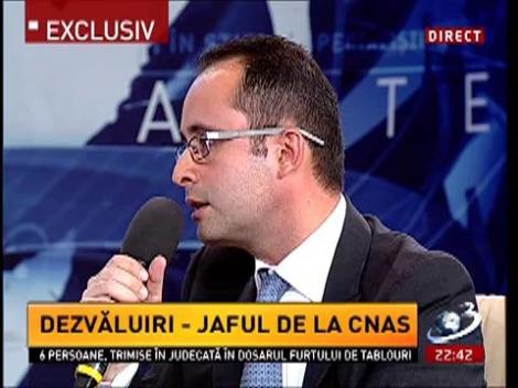 Cristian Buşoi, despre jaful de la CNAS