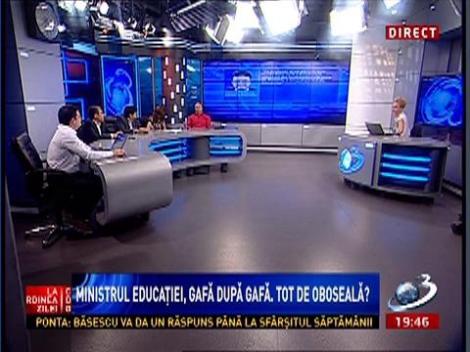 Ministrul Educaţiei, gafă după gafă