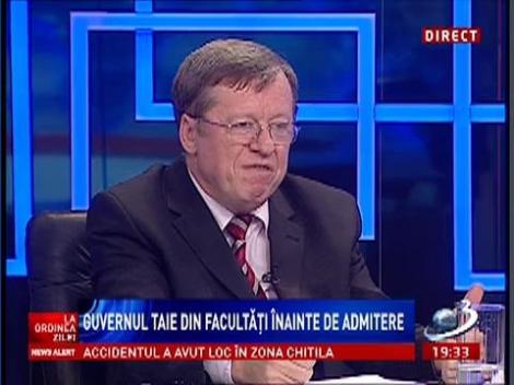 Anton Hadăr, despre desfiinţarea unor specializări în învăţământul superior