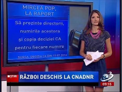 Război deschis la CNADNR