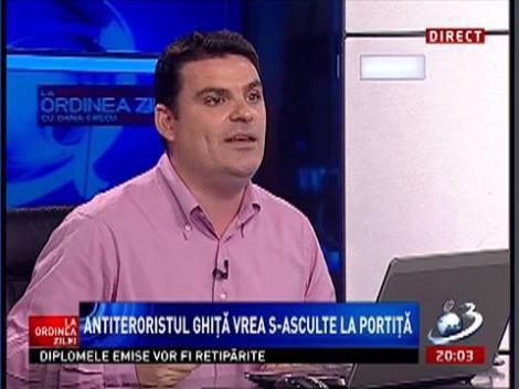 Radu Tudor, informaţii despre cum sunt ascultate telefoanele de SRI