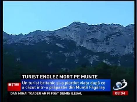 Turist englez mort pe munte