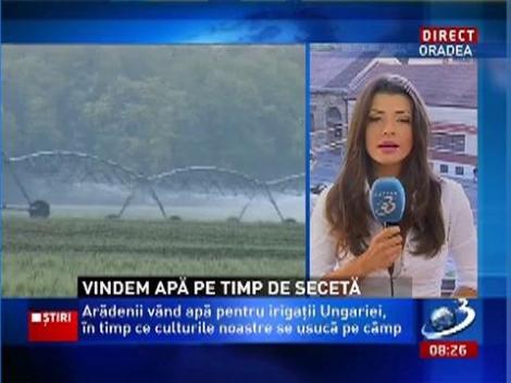 Arădenii vând apă Ungariei pentru irigaţii