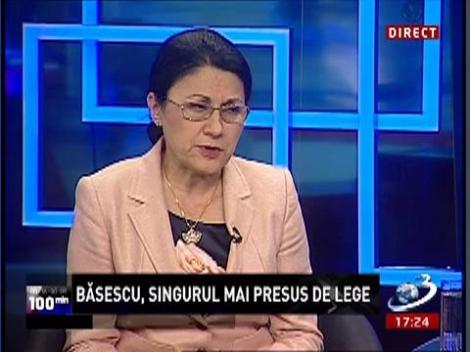 Ecaterina Andronescu: Este umilitor să ştiu că în ţara mea sunt condamnaţi prim-miniştri, miniştri în funcţie