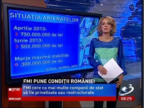Ce condiţii ne pune FMI pentru noul acord