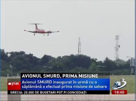 Avionul SMURD, prima misiune