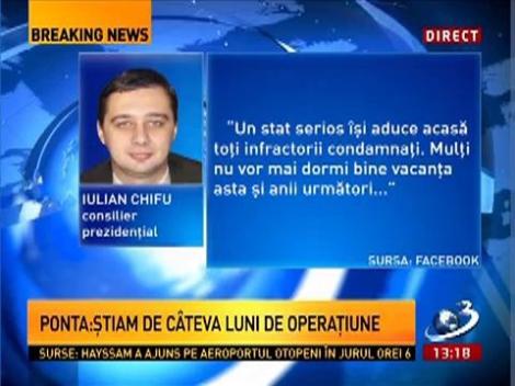Cum comentează miliardarul Cornel Tăbacaru reţinerea lui Hayssam