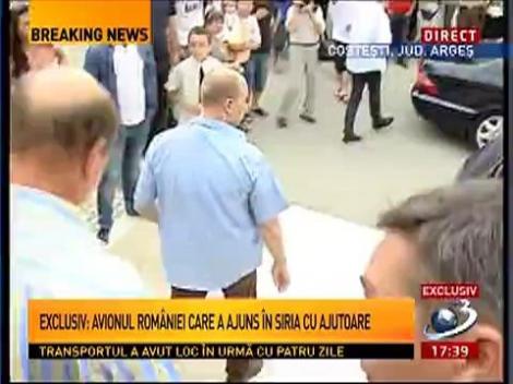 Băsescu, despre avion: Nu ştiu nimic