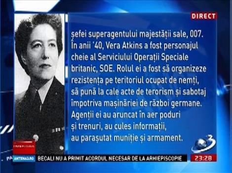 Panorama: O româncă, şefa lui James Bond