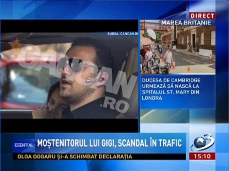 Nepotul lui Becali s-a şicant cu un şofer pe A2