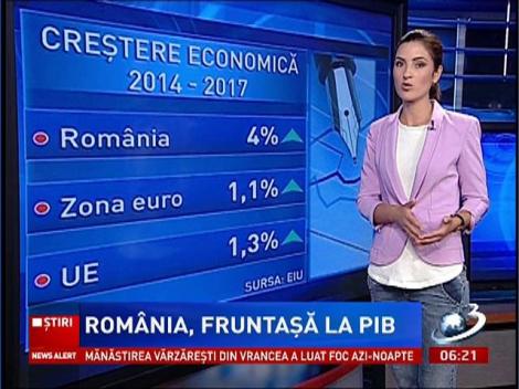 România, pe locul trei în Europa în clasamentul creşterii economice