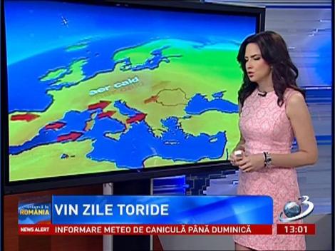 Caniculă şi disconfort termic în perioada următoare