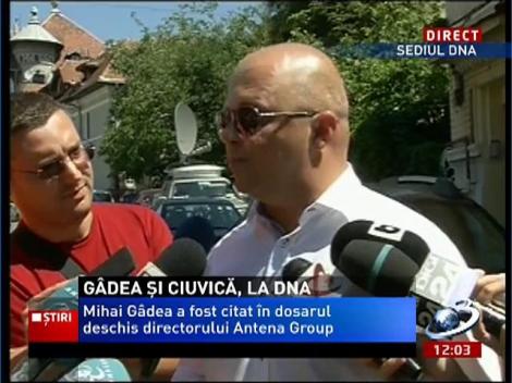 Adrian Ursu, la DNA: Dosarul nu are fundament!