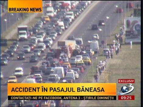 Accident pe DN1, în zona Băneasa