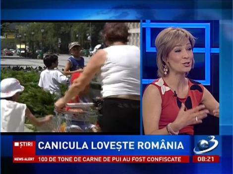 Canicula loveşte România! Află câte grade vor fi în week-end