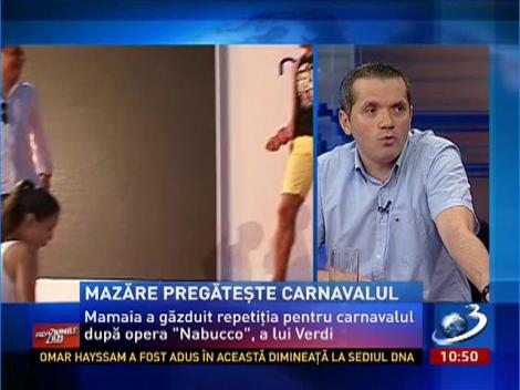 Radu Mazăre, Regele Nabucodonosor la carnavalul din Mamaia