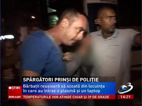 Doi hoţi au fost prinşi în flagrant, după o urmărire ca-n filme