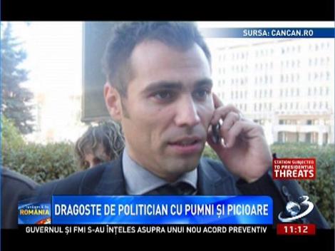 Fiul fostului prefect de Argeş, Traian Tămagă şi-a snopit în bătaie logodnica, a stropit-o cu benzină şi a vrut să îi dea foc