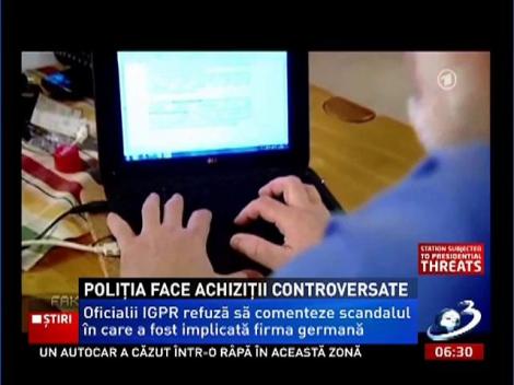 Poliţia Română face achiziţii controversate prin cumpărarea un sistem de monitorizare a telefoanelor de la o companie germană implicată într-un scandal uriaş