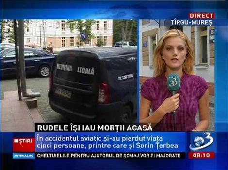 O parte dintre victimele accidentului aviatic din Mureș vor fi ridicate astăzi de la IML