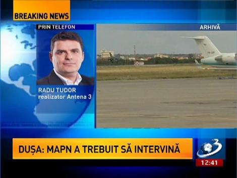 Radu Tudor, despre intrarea avioanelor străine în spațiul României