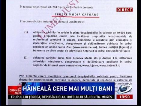 La Ordinea Zilei: Adina Anghelescu, despre cum s-a desfăşurat întâlnirea cu Oana Hăineală, de la Judecătoria Cornetu