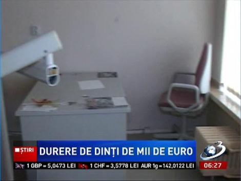 Statul a cheltuit peste 100.000 de euro pe un cabinet stomatologic care nu funcţionează