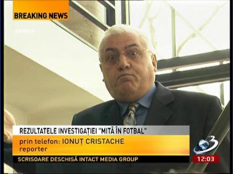 Scrisoare deschisă Intact Media Group privind rezultatele investigaţiei jurnalistice "Mită în fotbal"