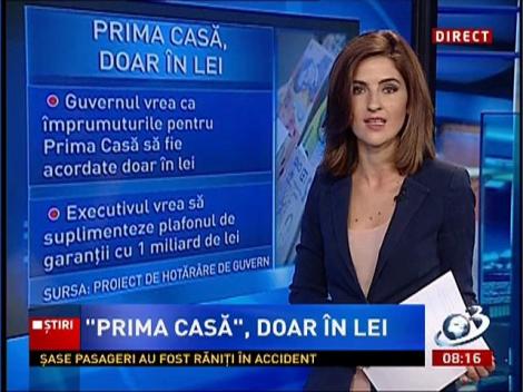 "Prima Casă", doar în lei