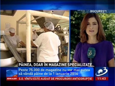 Pâine, doar în magazine specializate