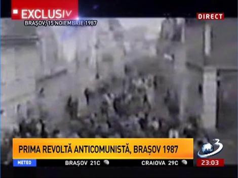 Prima revoltă anticomunistă, la Braşov în anul 1987