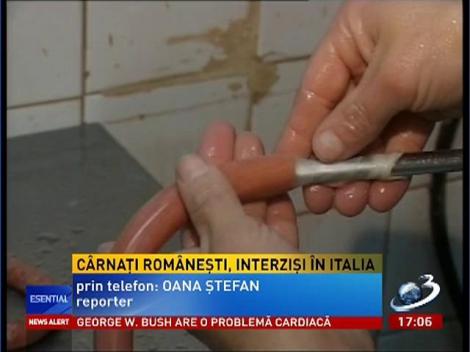 O nouă alertă alimentară care priveşte produsele româneşti! Cârnaţi din România opriţi e la comercializare în Italia